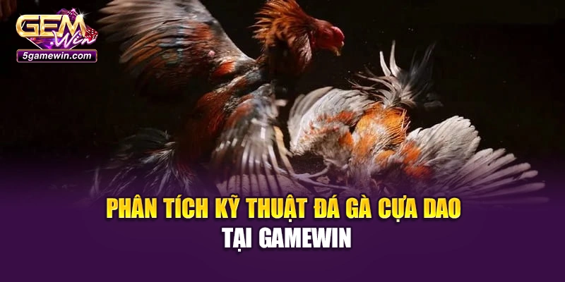 Phân tích kỹ thuật đá gà cựa dao tại Gamewin