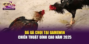 Đá Gà Chọi Tại Gamewin: Chiến Thuật Đỉnh Cao Năm 2025